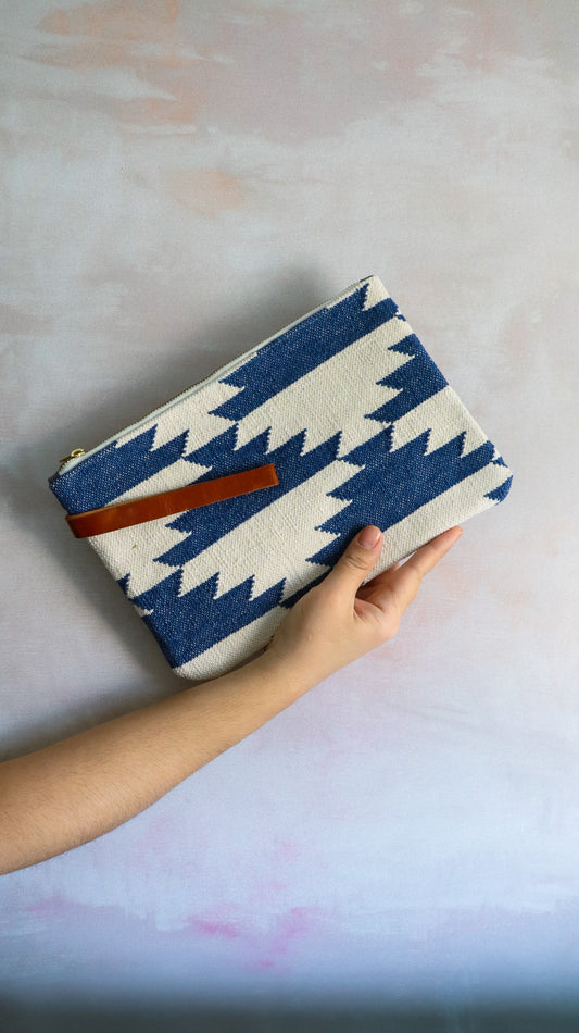Aztec Durrie Wristlet