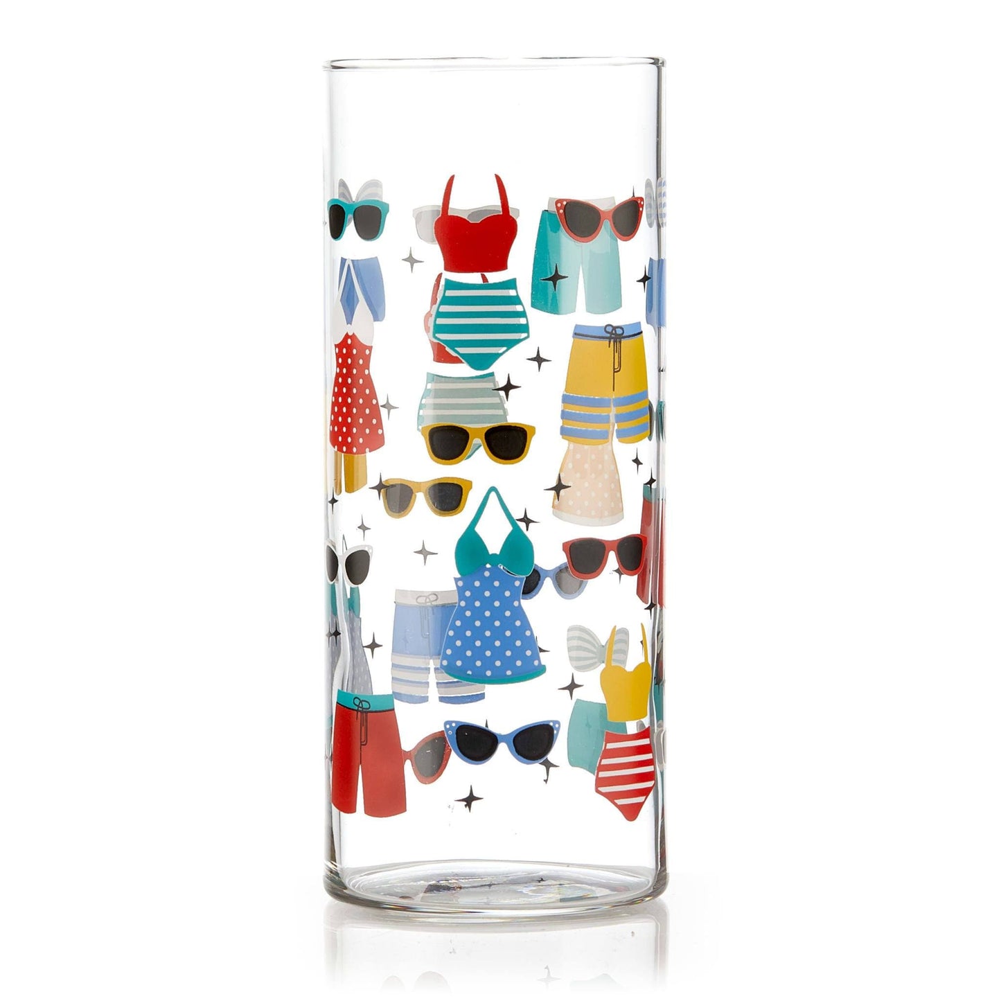 Vintage Swimsuits Cooler Glasses | Set of 4