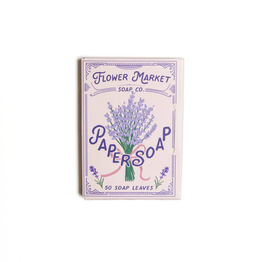 Paper Soap – Lavender Scent, Travel Size