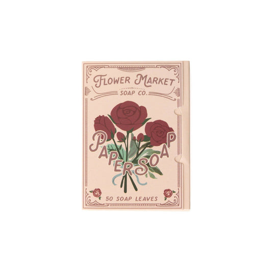 Paper Soap – Rose Scent, Travel Size