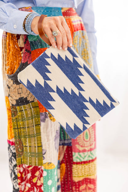 Aztec Durrie Wristlet