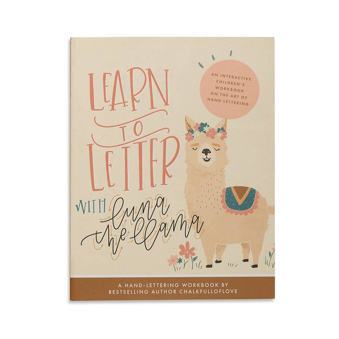 Learn to Letter with Luna the Llama (Activity Book for Kids)