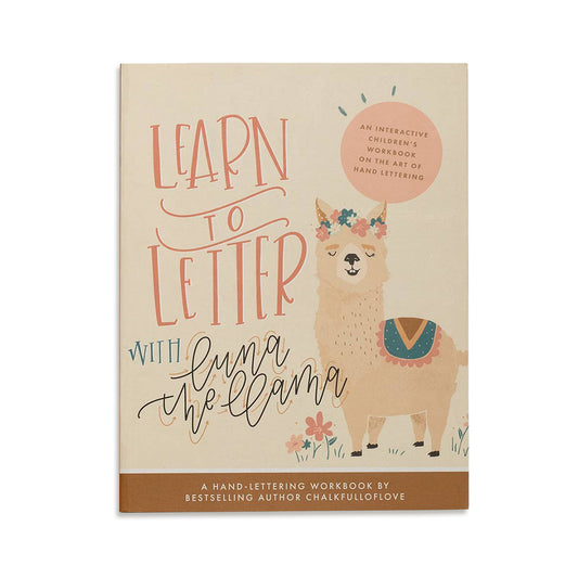 Learn to Letter with Luna the Llama (Activity Book for Kids)