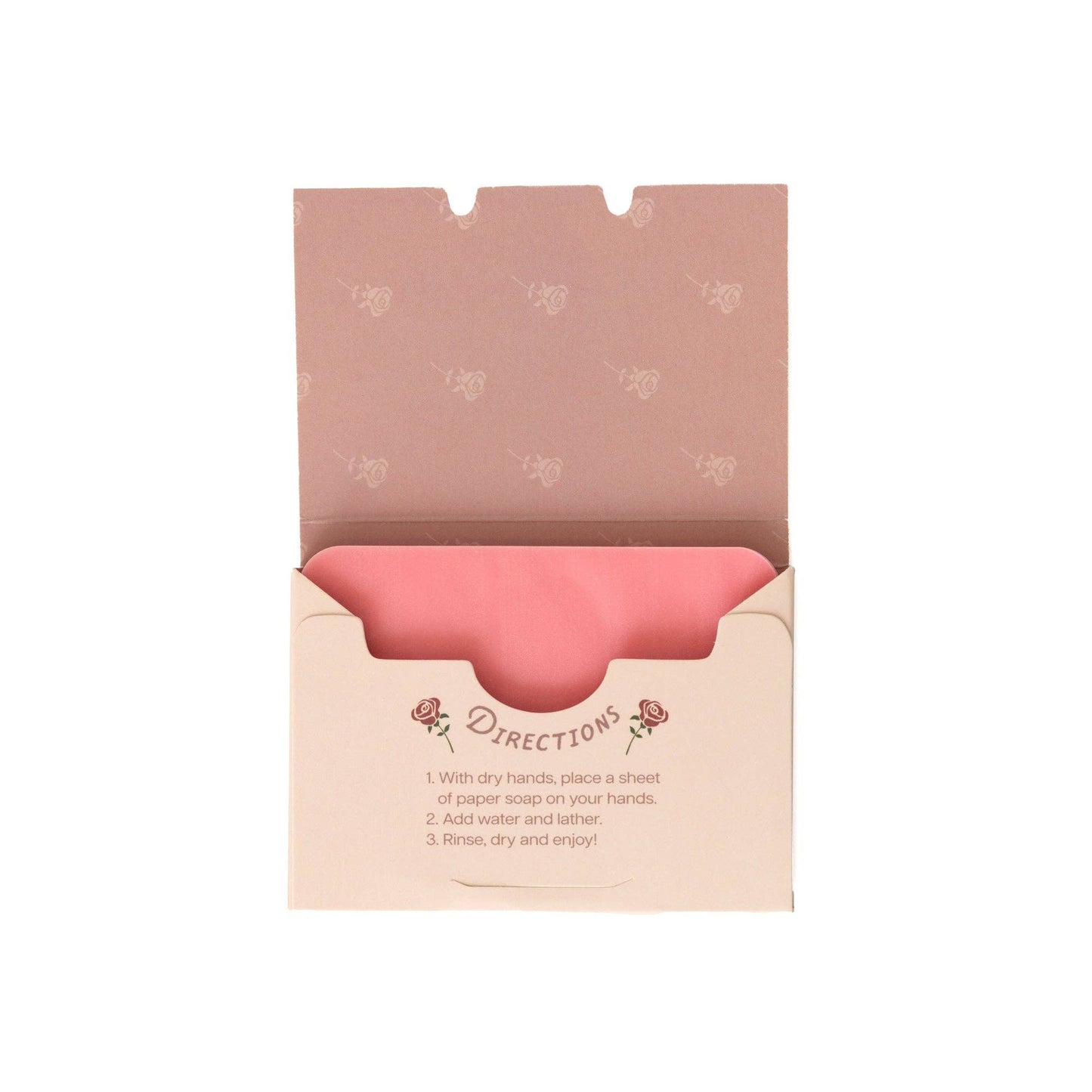 Paper Soap – Rose Scent, Travel Size